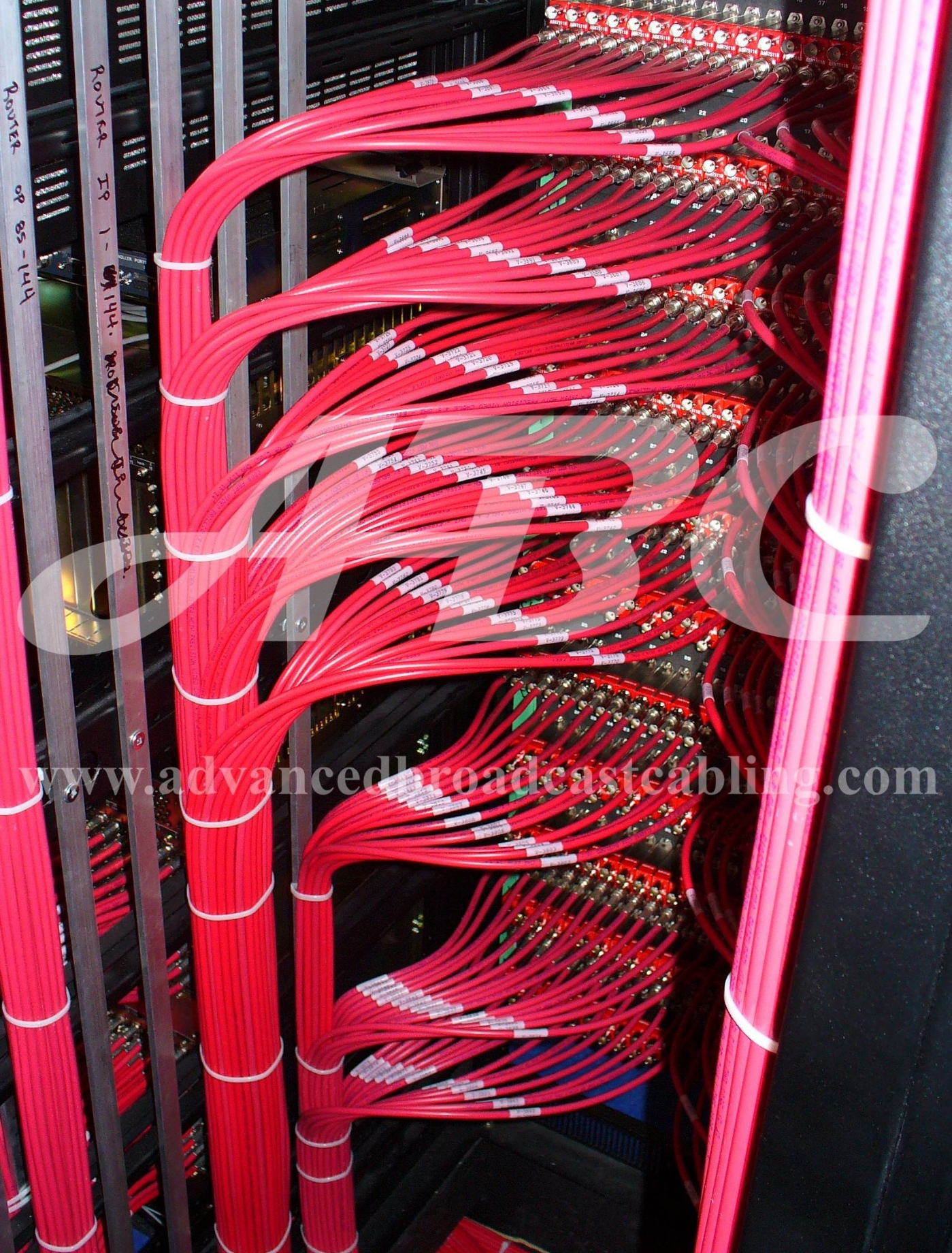 Advanced Broadcast Cabling, Installation of Cables and Equipment, VIDEO JACK FIELD, HD SDI, VIDEO PATCH, 1694A, 1505A, BROADCAST, TELEVISION STATION