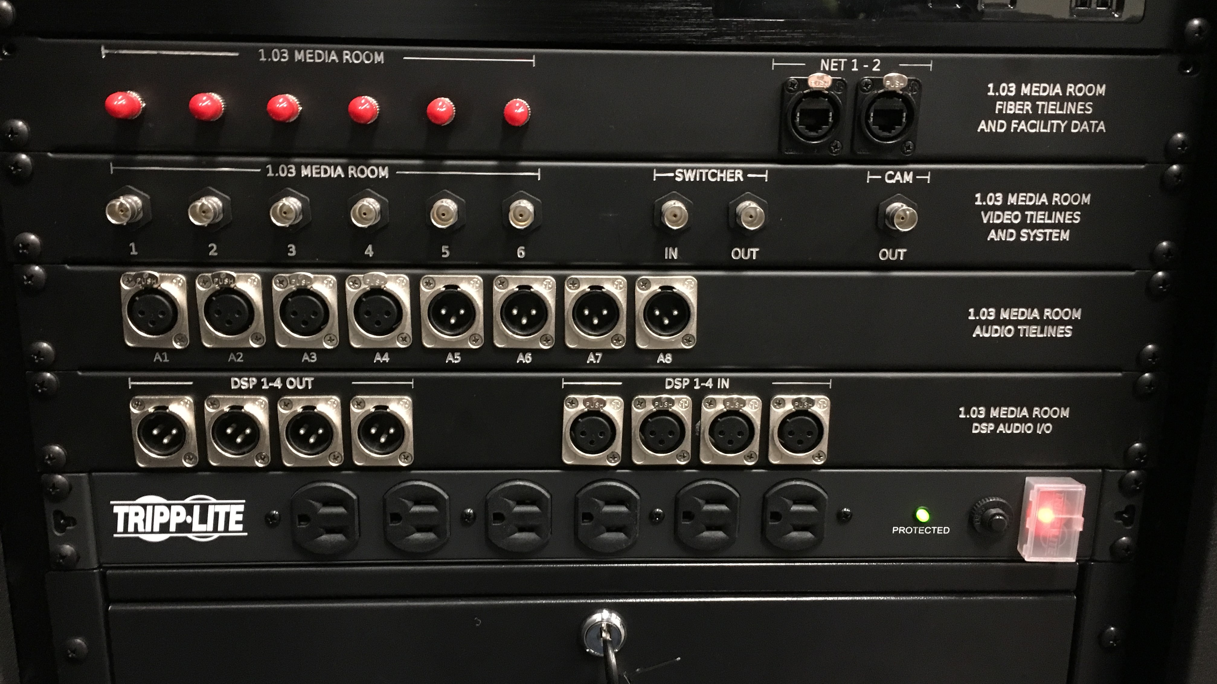 Advanced Broadcast Cabling, Installation of Cables and Equipment, CUSTOM MANUFACTURED PATCH PANEL, CNC, RACK PANEL, WALL PLATE, CUSTOM LOGO, CARBIDE 3D, SHAPEOKO, PANEL MOUNT